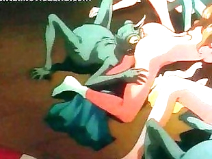 Amazing anime movie with sucking stiff - 6 min