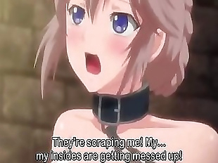 Sex Slave Humilation BDSM in Group Bondage Anime..
